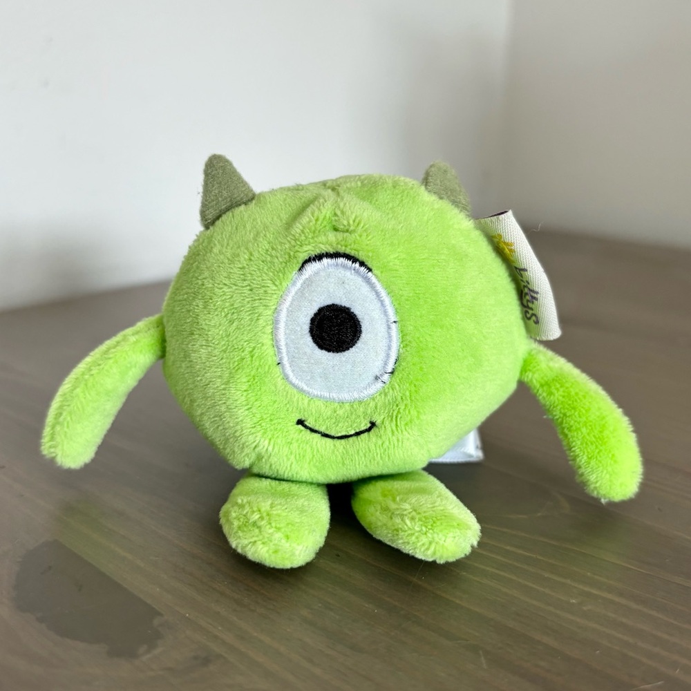 Itty Bittys Hallmark Monsters Inc Mike Wazowski Plush - Picture 1 of 2